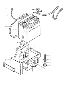 GSX400 Аккумулятор