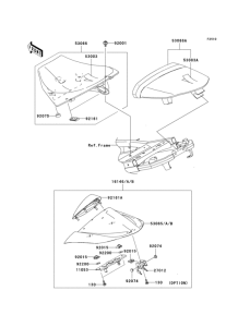 ZX1000 Сиденье