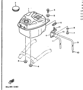 CW50 Rpservoir a carburant
