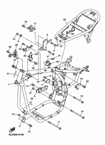 XVS950XR-A (ABS) Рама