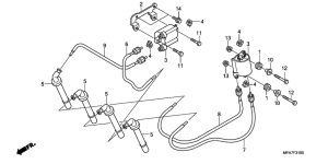 CBF1000 Катушка зажигания