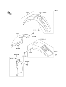 KLX300R Крылья