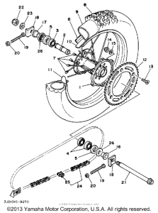  Переднее колесо