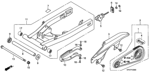 XL125V Маятник