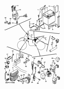 WR250R Электрика 2