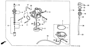 NH80 Carburetor assy