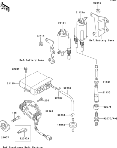 ZG1200 Система зажигания