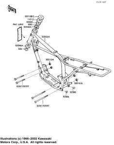 KD80 Frame / frame fittings