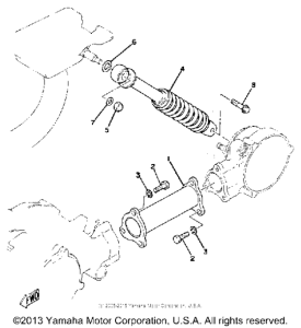QT50G Rear arm-rear cushion