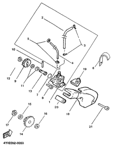 TZR50 Масляный насос