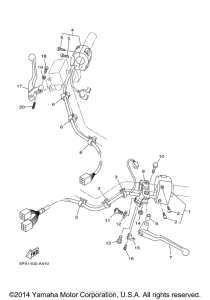 XV17PCS Рулевые переключатели