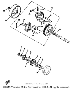 PW50H Сцепление