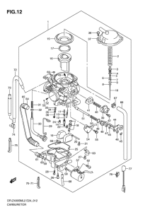 DR-Z400 Carburetor assy
