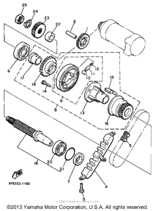 FJ600LC Муфта стартера