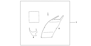 CB1000R Rr.fender cover