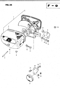 GS450 Задний комбинированный сигнал