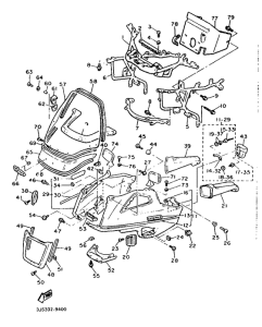 XVZ13TD Motorverkleindung 1
