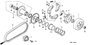 PK50 Clutch / driven face
