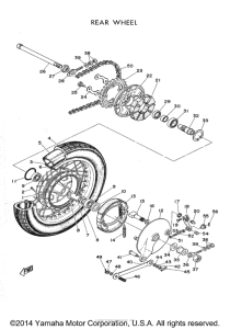 YD3 Переднее колесо
