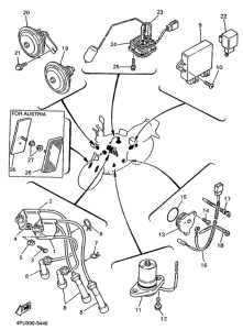 XJR1200 Электрика 1