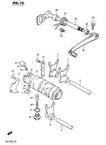 PE175 Переключение передач