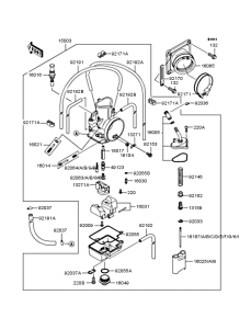 KX125 Карбюратор