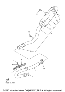  Выхлопная система