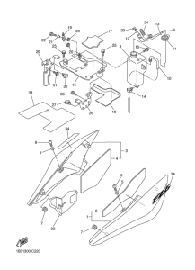 FZ6-NS Боковые обтекатели