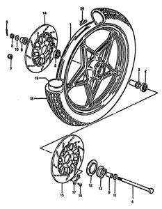 GS550 Transom + tube
