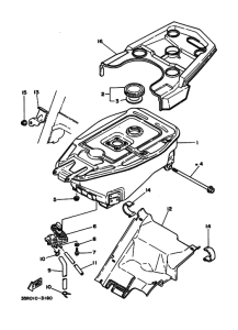 CH50EE Fuel tank assy