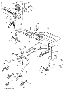 FJ1200A Главный тормозной цилиндр