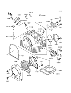 BJ250 Головка цилиндров