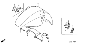 ST1100 Переднее крыло