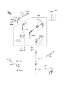 EL250 Замок зажигания