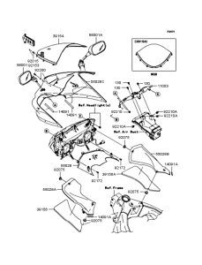 ZX600 Обтекатели
