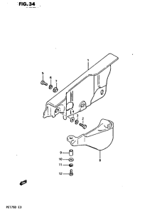 PE175 Кожух цепной передачи