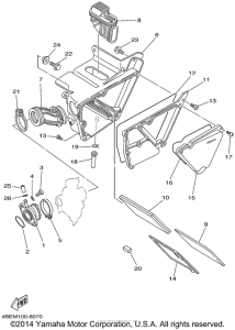 XT225PC Впускная система