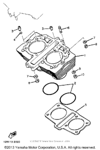XS400K Цилиндры