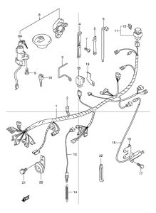 TU125 Жгут проводов