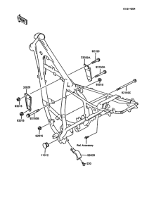 KMX200 Frame fitting