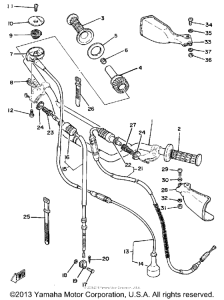 IT175H Handlebar-cable