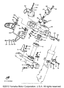 XT550J Управление