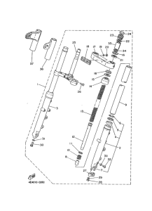 XS650 ﾌﾛﾝﾄﾌｵｰｸ