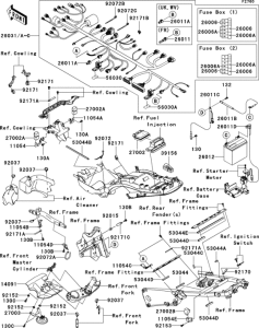 ZX1400 Chassis electrical equipment(1 / 2)