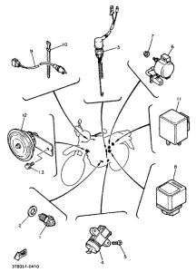 XT600EA Электрика 2