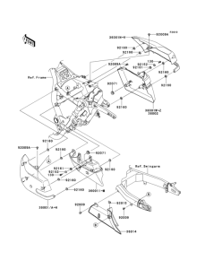 VN1700 Side covers / chain cover(1 / 2)