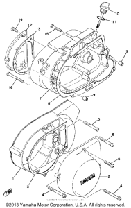 DT125C Боковые крышки