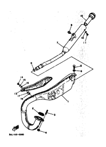 RT100 RT100A RT100A-B Выхлоп