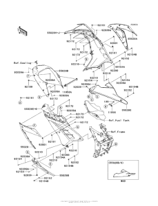 EX300 Cowling Lowers (Bes)