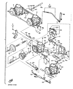 FZR600 Карбюратор
